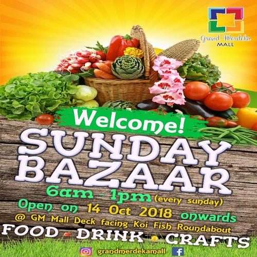 Welcome! SUNDAY BAZAAR